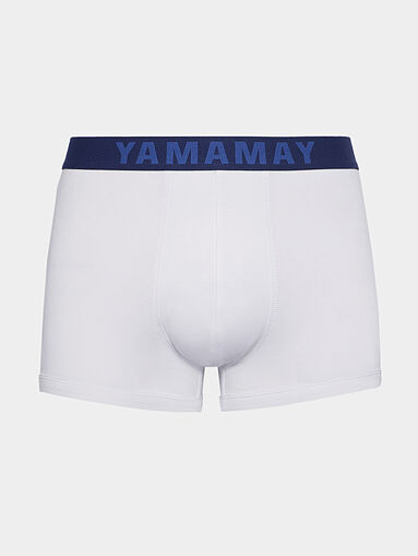 FASHION COLOR Black cotton trunks - 5