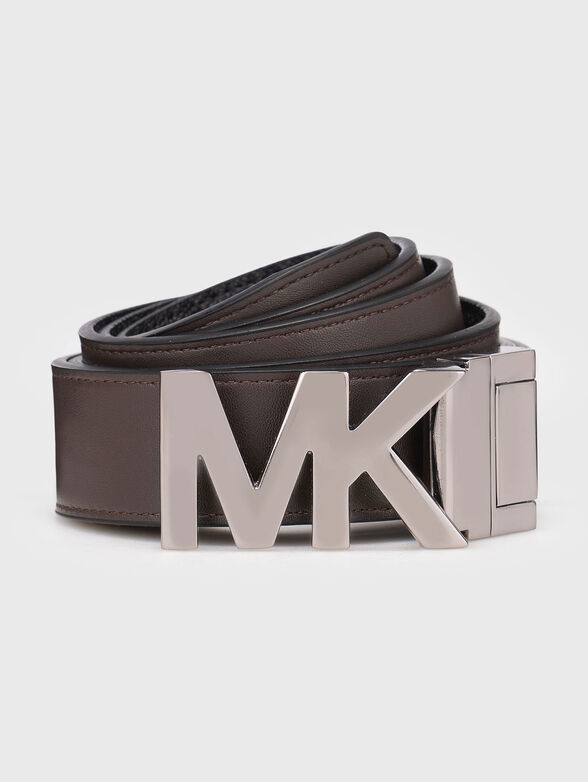 Doublefaced belt with logo buckle - 2