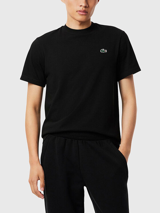 Cotton T-shirt with accent back - 1