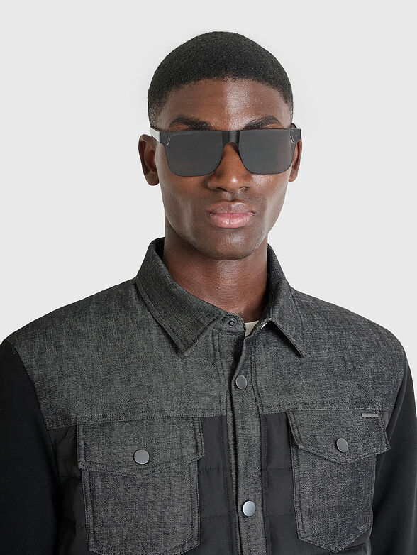 Slim jacket with classic collar - 4