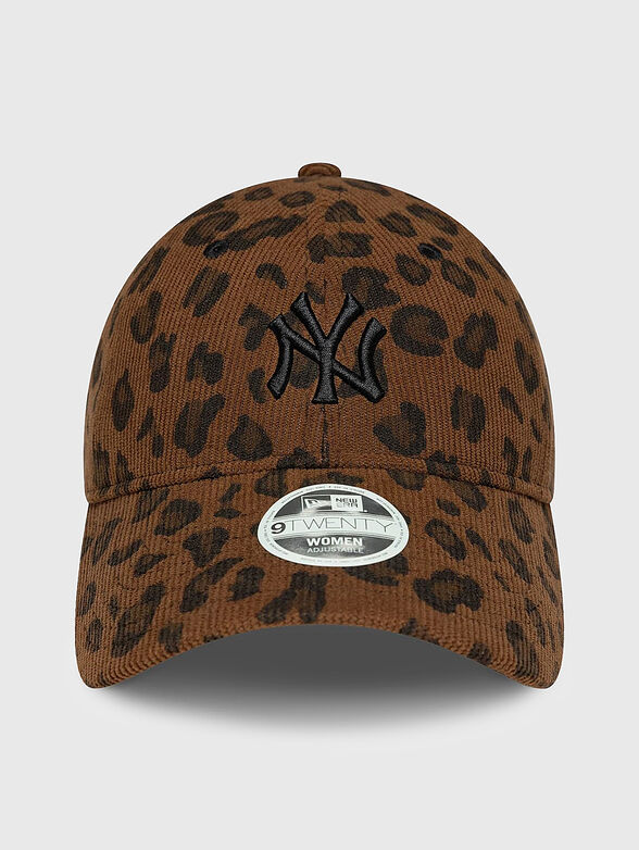 NEW YORK YANKEES WOMENS MLB cord leopard bown cap - 3
