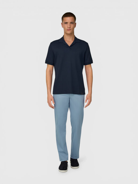 Polo shirt with a jacquard pattern - 2