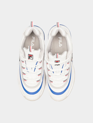 RAY F LOW sneakers with blue accents - 5