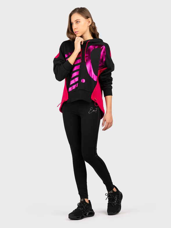 Sweatshirt with contrasting details  - 1