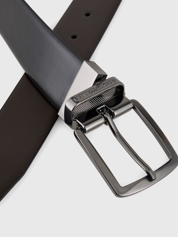 Reversible leather belt - 2