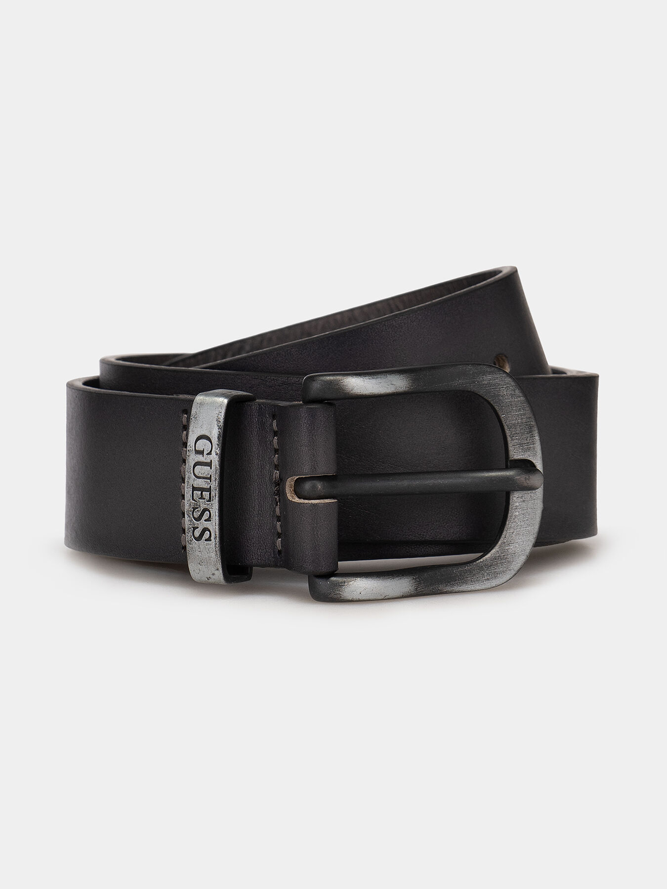 人気が高い grey dark in belt SMOKEY color GUESS brand 小物