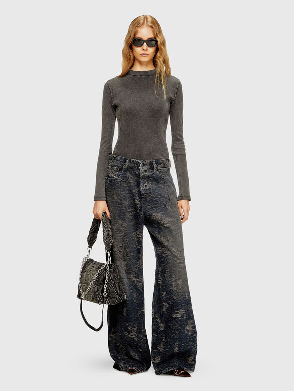 T-MOKKY-LS long sleeved cotton blouse - 2