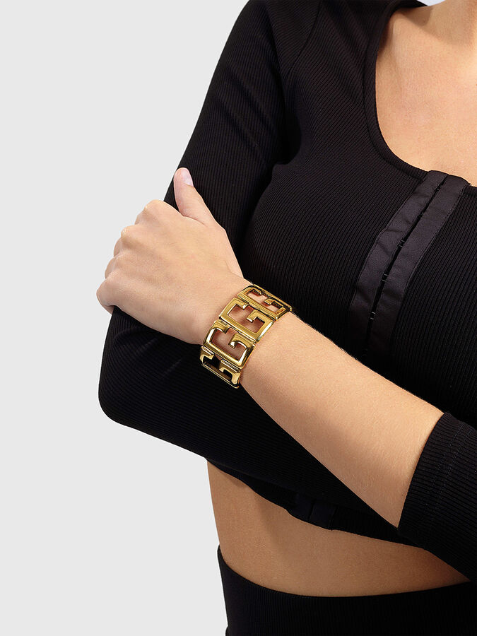 Guess iconic glam ring gold Clearance