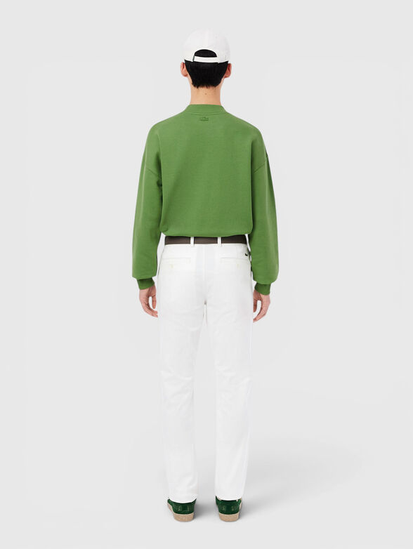 Cotton-blend chino pants - 2