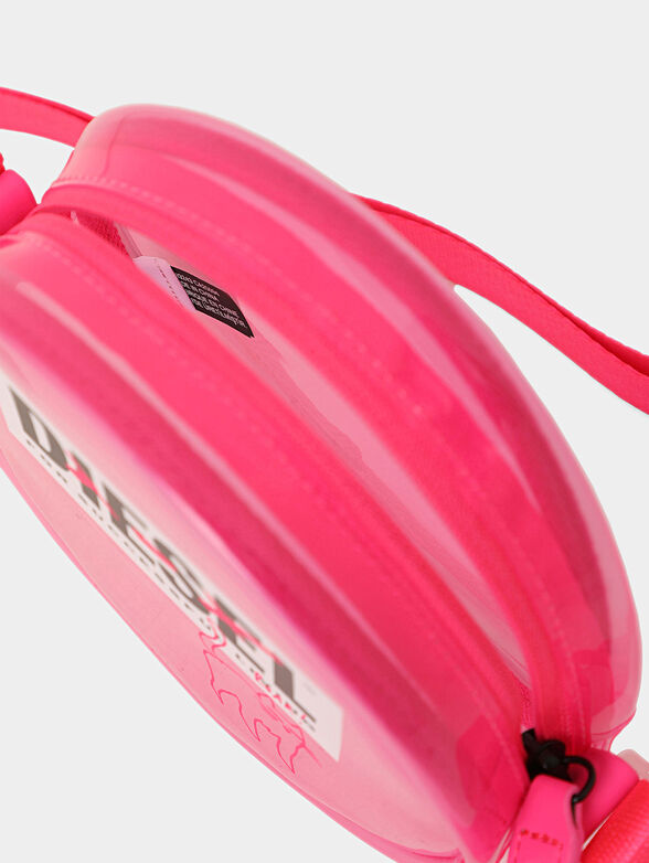 A small round pink bag - 5