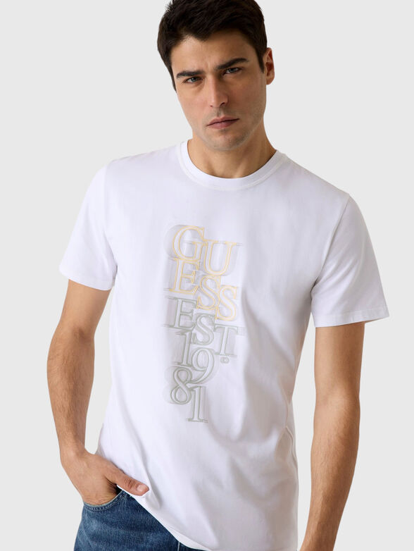 White cotton T-shirt - 4