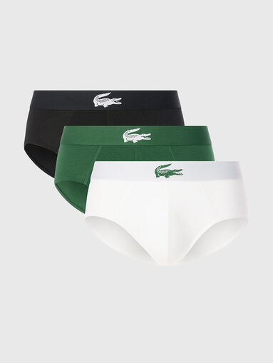 3 Pack black briefs - 3
