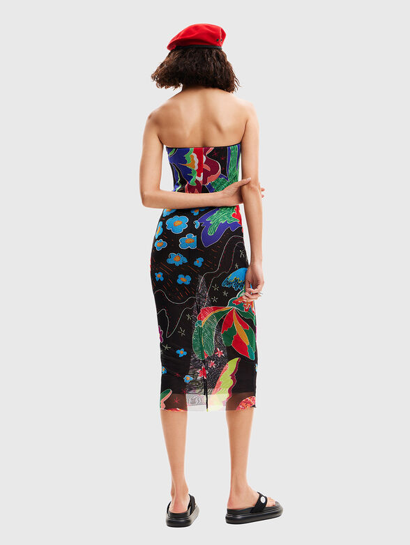 Printed midi dress - 2