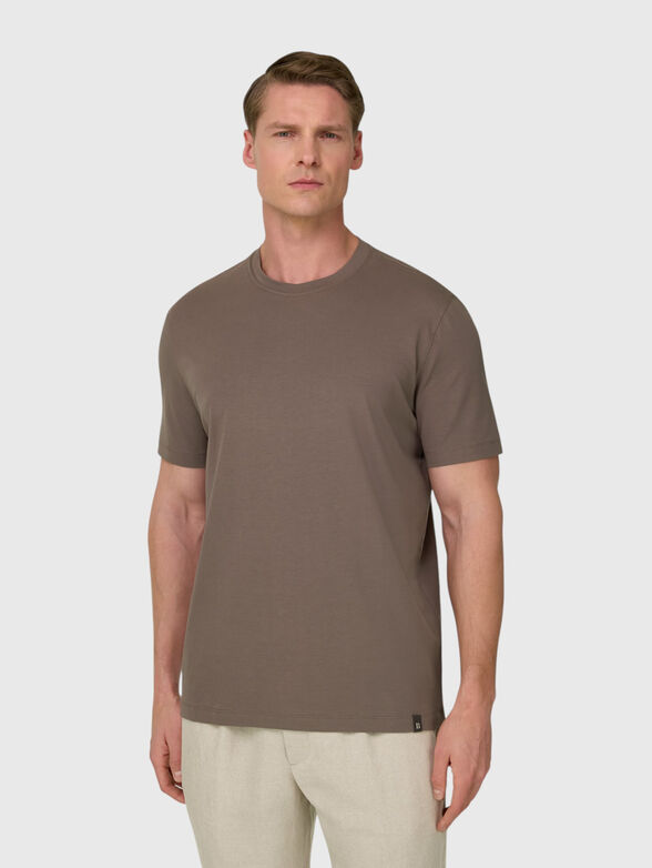 T-shirt with a mini logo detail - 1