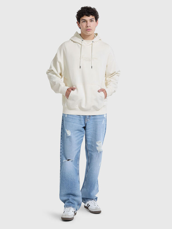 Hoodie with embroidered logo - 2