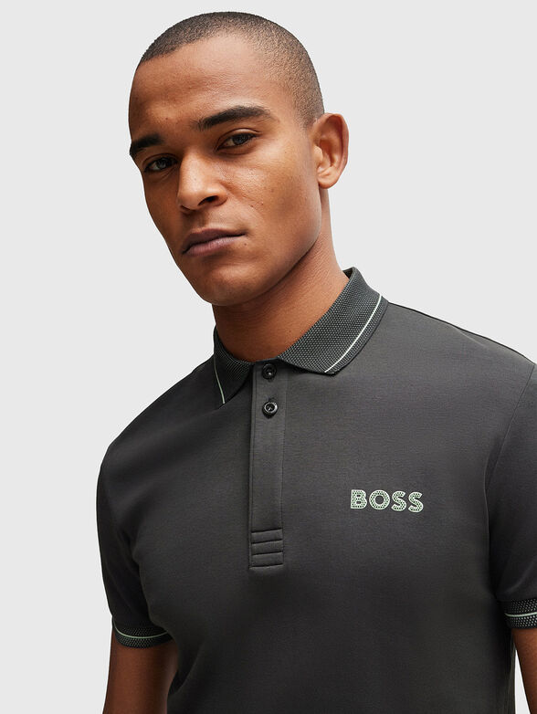 PAULE cotton polo-shirt  - 4