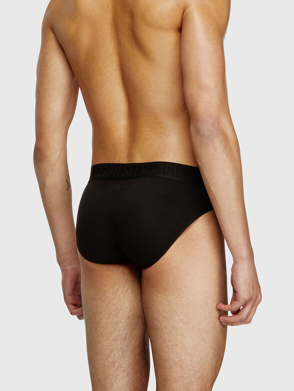 ROY-D-MONO set of three pairs of briefs with logo - 3