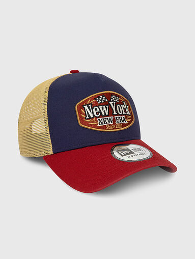 Cap with contrast patch  - 2