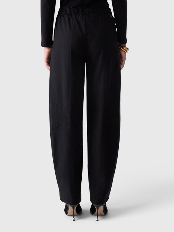 Black wide legs trousers - 2