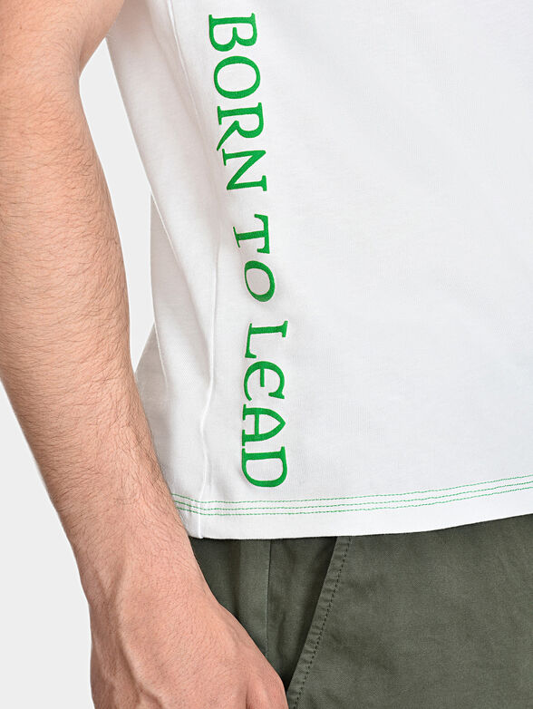 TS010 Cotton t-shirt with multicolor prints - 3