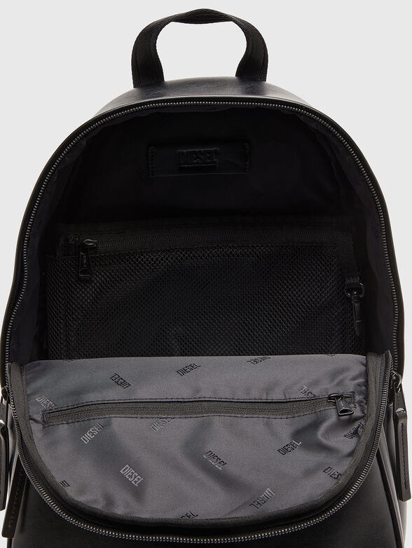 HOLI-D faux leather backpack with logo - 6