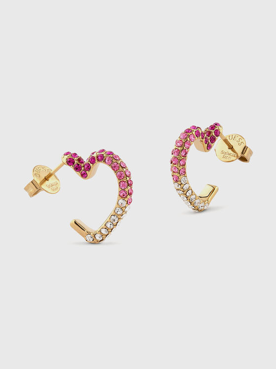 BELOVED earrings with rhinestones - 1