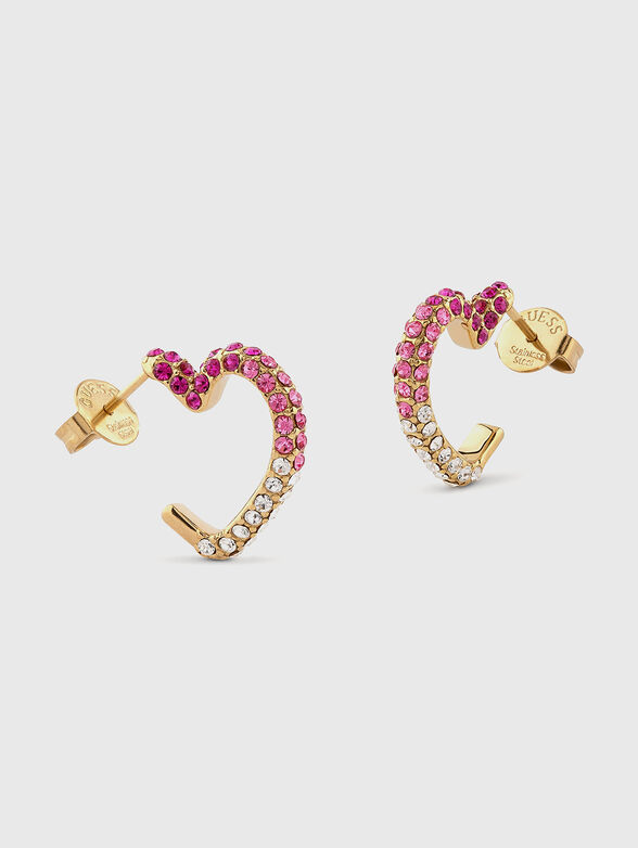 BELOVED earrings with rhinestones - 1