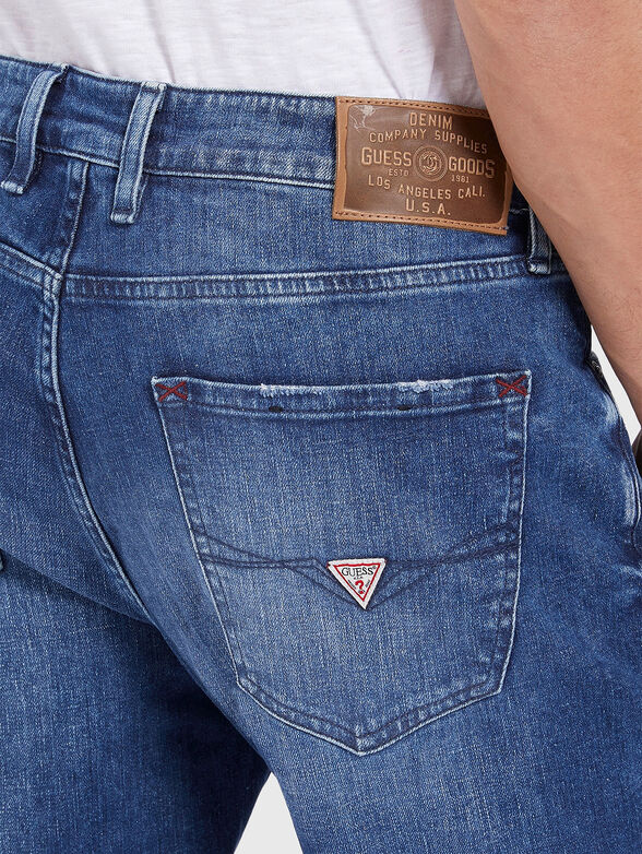 DRAKE blue slim jeans - 3