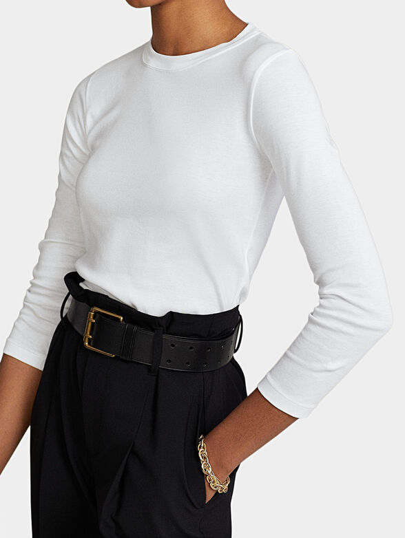 White cotton shirt - 4