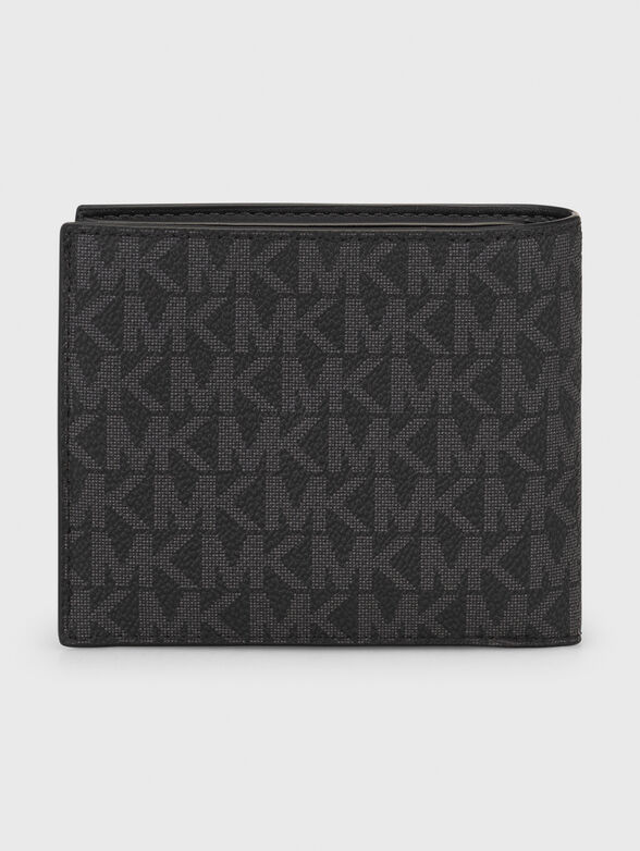 Wallet with monogram logo print - 2