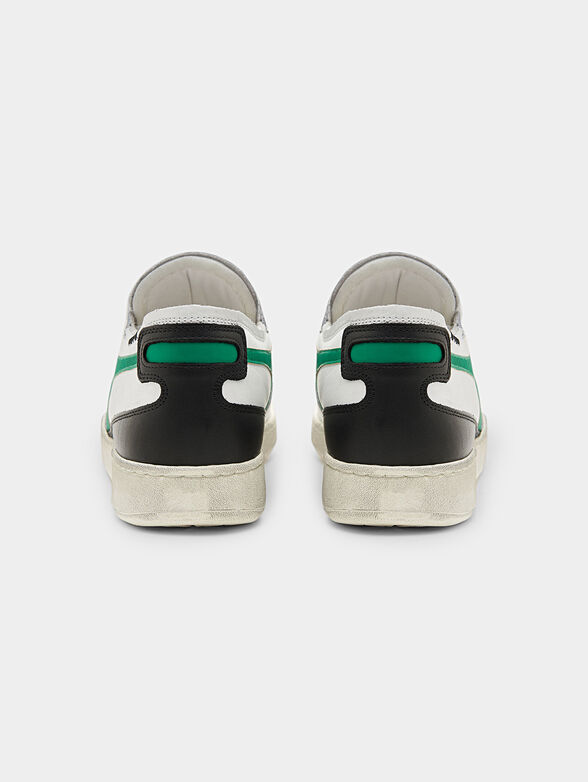 MI BASKET ROW CUT sneakers with contrasting logo - 3