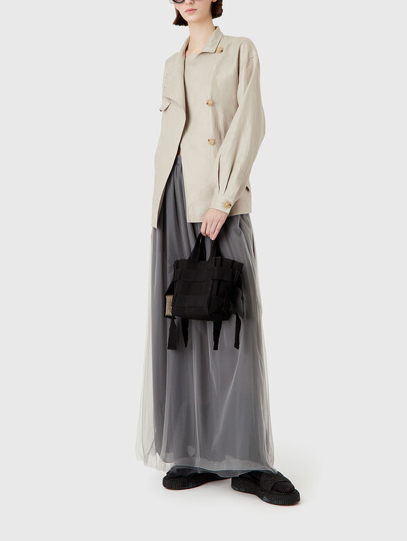 Short linen trench - 2