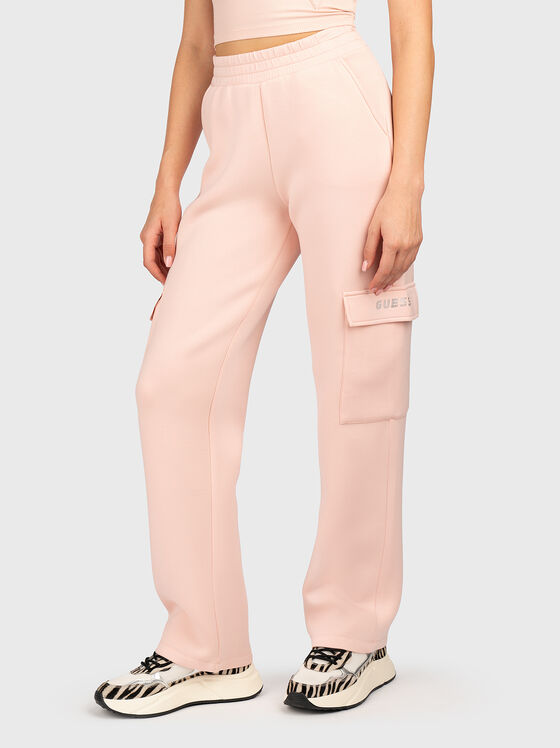 Розов карго панталон - 1