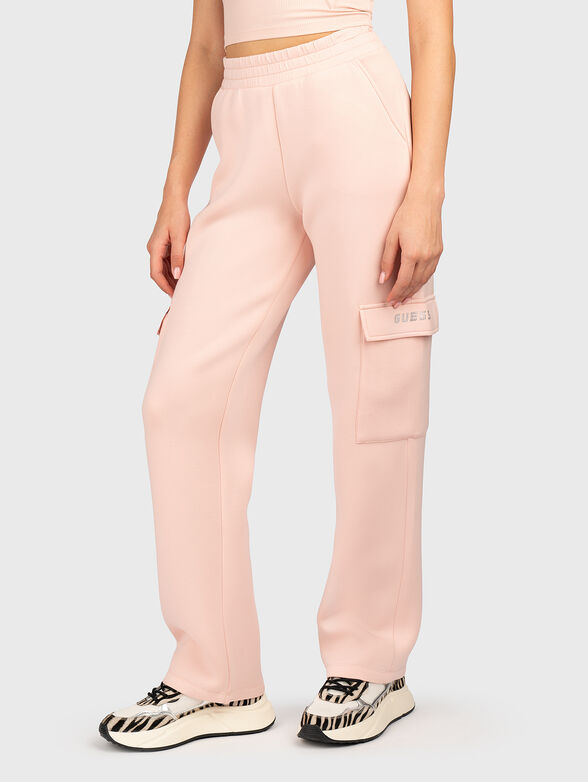 Beige sports pants - 1