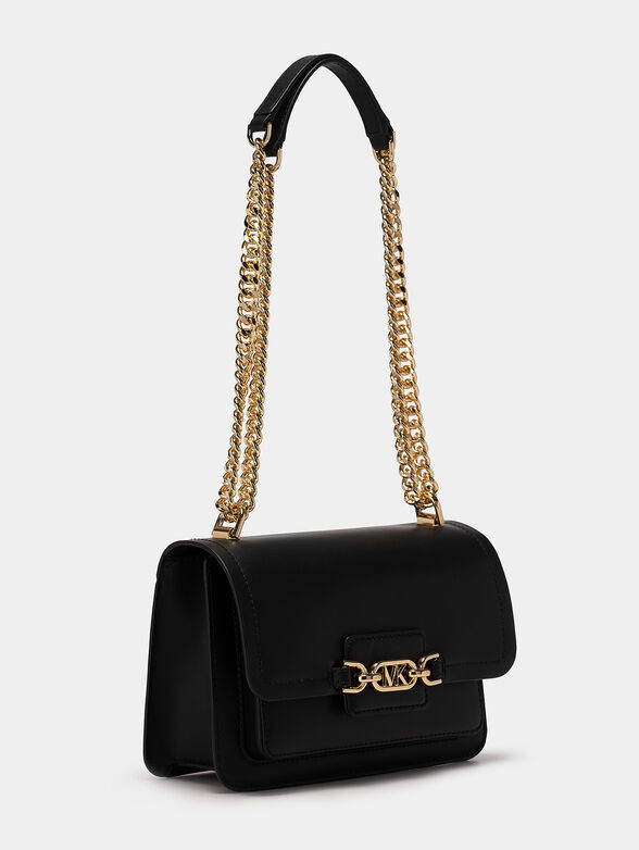 Crossbody bag with gold logo detail - 4