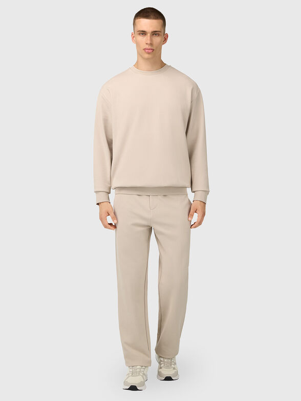 Organic cotton crew neck sweatshirt - 2