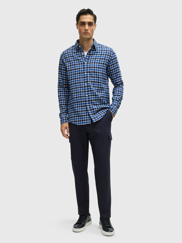 Wool blend cargo pants - 4