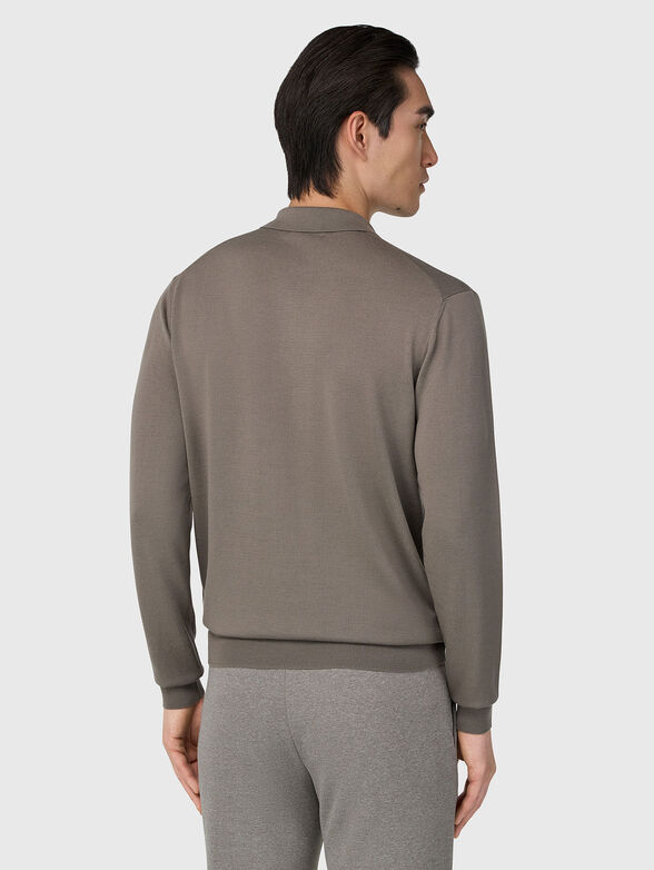 Wool sweater with buttons - 3