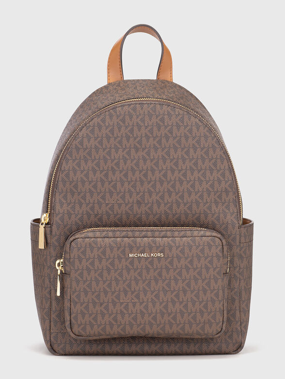 Backpack with gold details and logo - 1