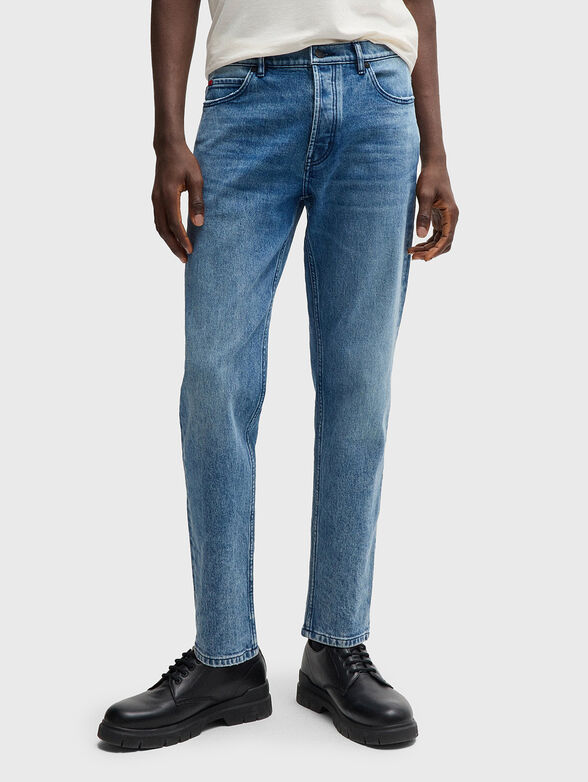 Slim jeans with washed effect - 1