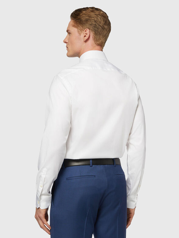 Cotton shirt in white - 3