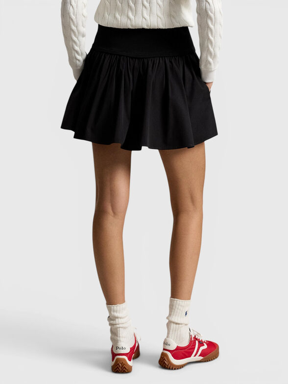 Cotton mini skirt - 2