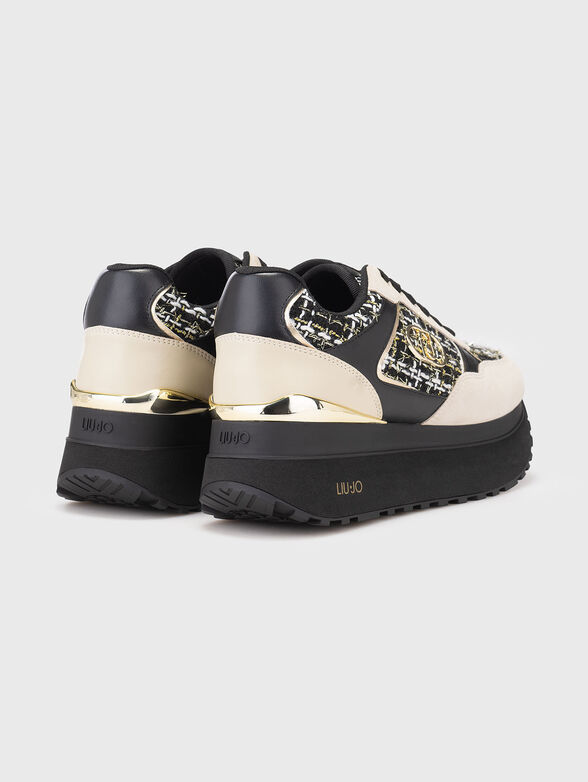 Sports shoes with golden details - 3