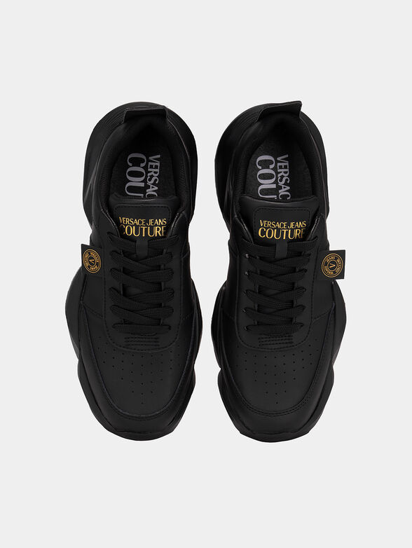 FONDO GRAVITY sneakers with gold logo accents - 6