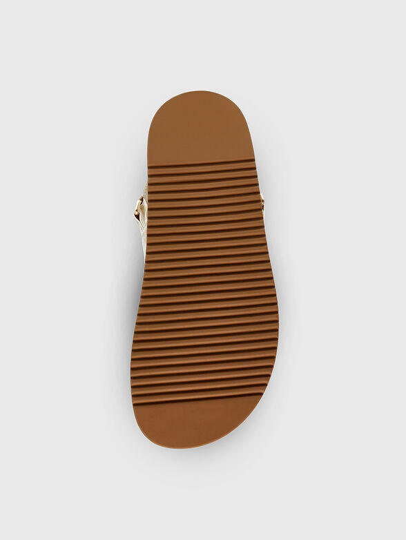 MONA beige sandals  - 5