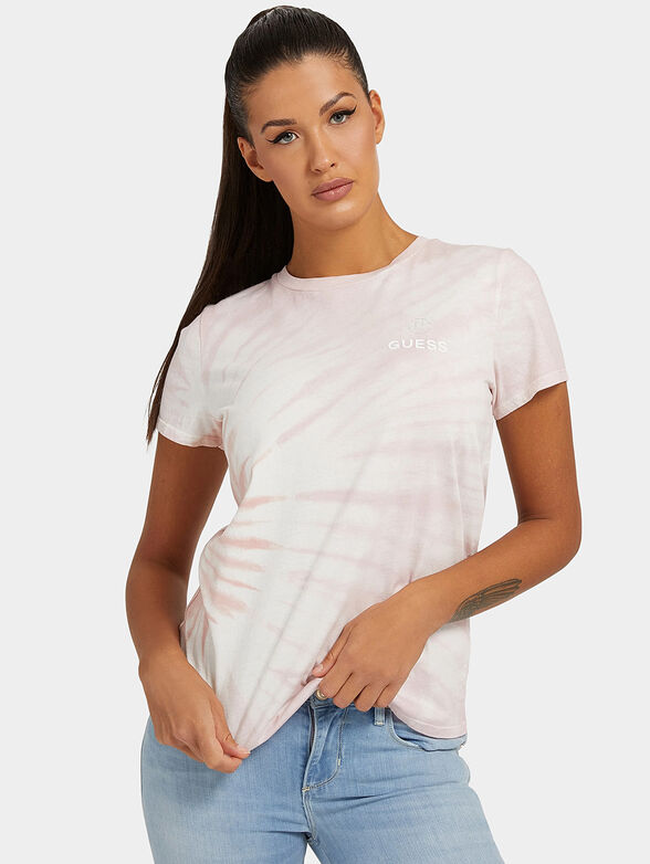 T-shirt with tie-dye effect - 1