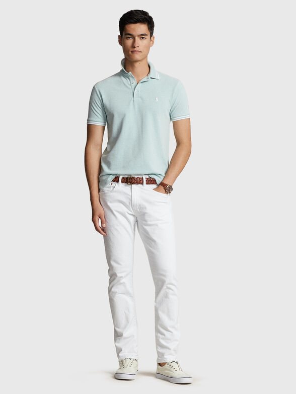 Polo shirt with logo embroidery - 2