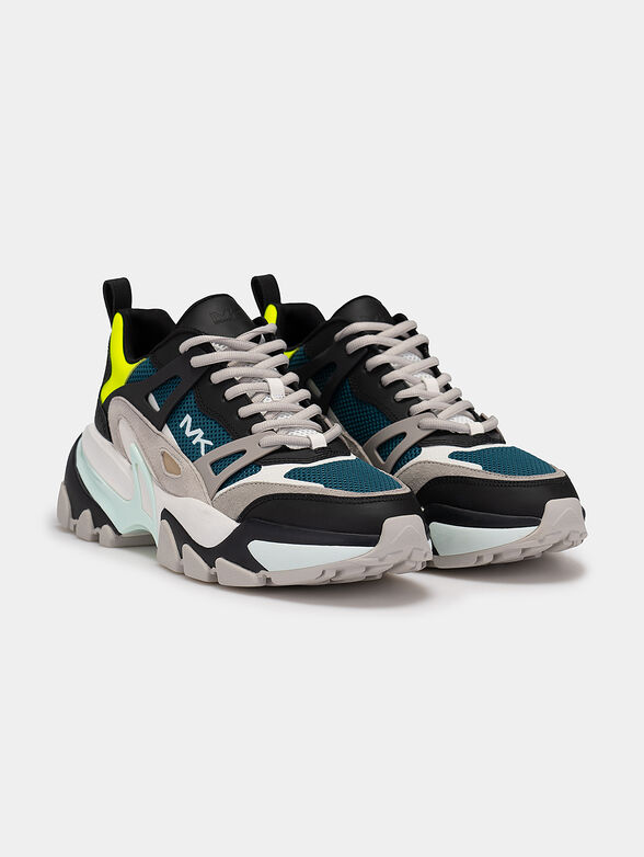 NICK sneakers with neon accents - 2
