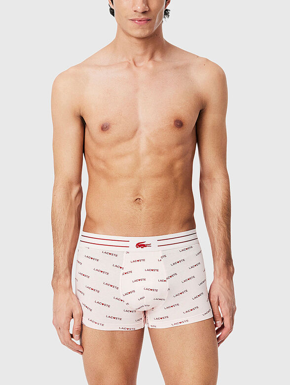 Set of three pairs of boxers with logo detail - 2