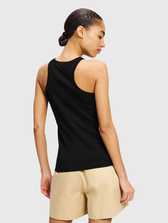 Tank top with logo embroidery - 3
